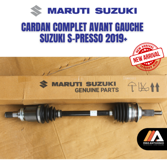 CARDAN COMPLET AVANT GAUCHE SUZUKI S-PRESSO 2019+/ SHAFT COMPLETE SUZUKI S-PRESSO FRONT LH