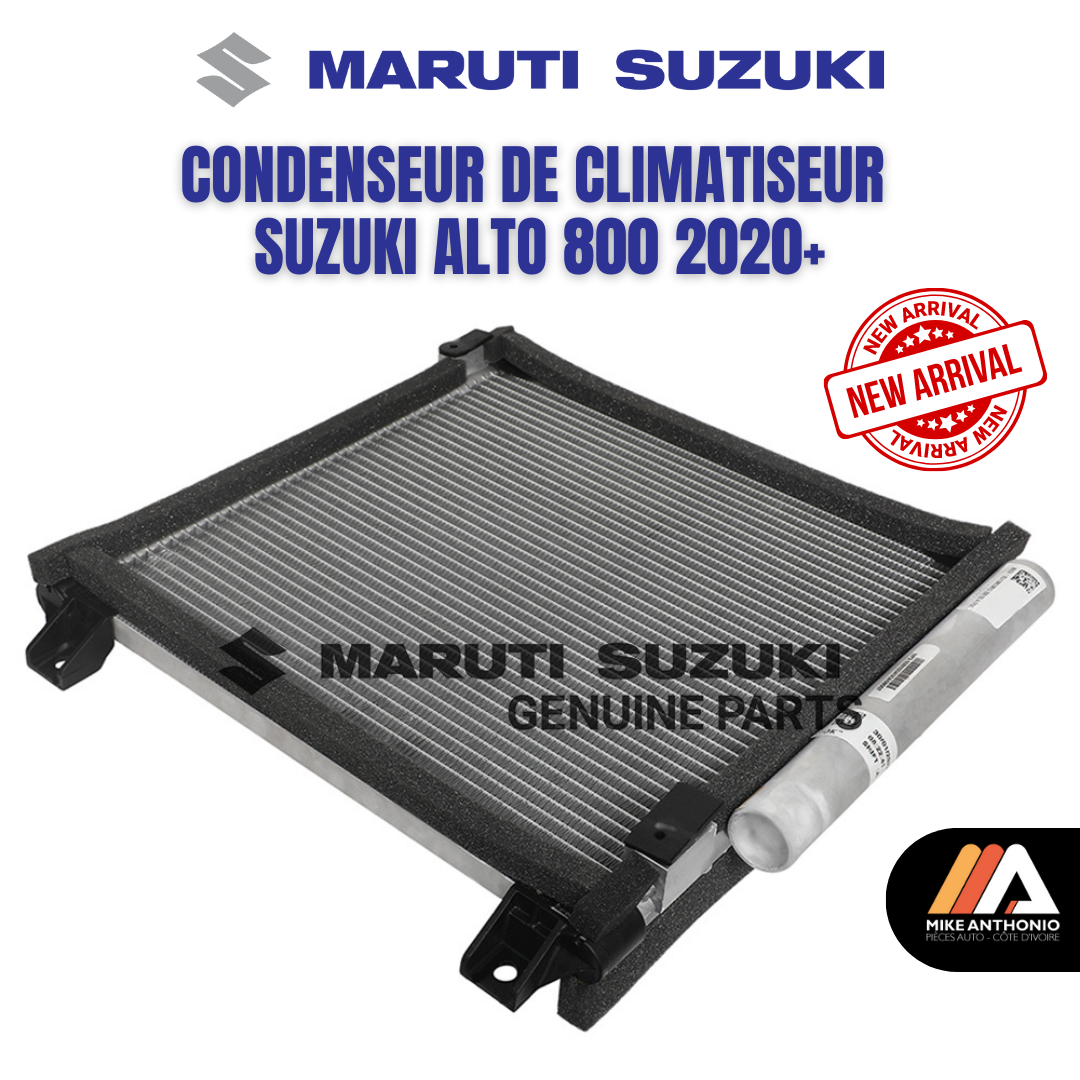 CONDENSEUR DE CLIMATISEUR SUZUKI ALTO 800 2020+/ CONDENSOR SUZUKI ALTO