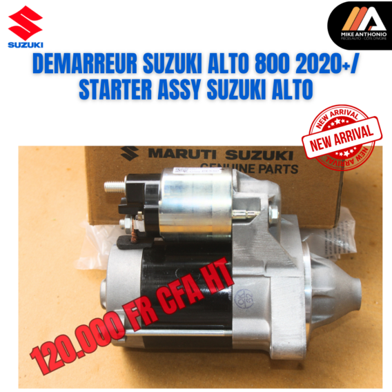 DEMARREUR SUZUKI ALTO 800 2020+/ STARTER ASSY SUZUKI ALTO