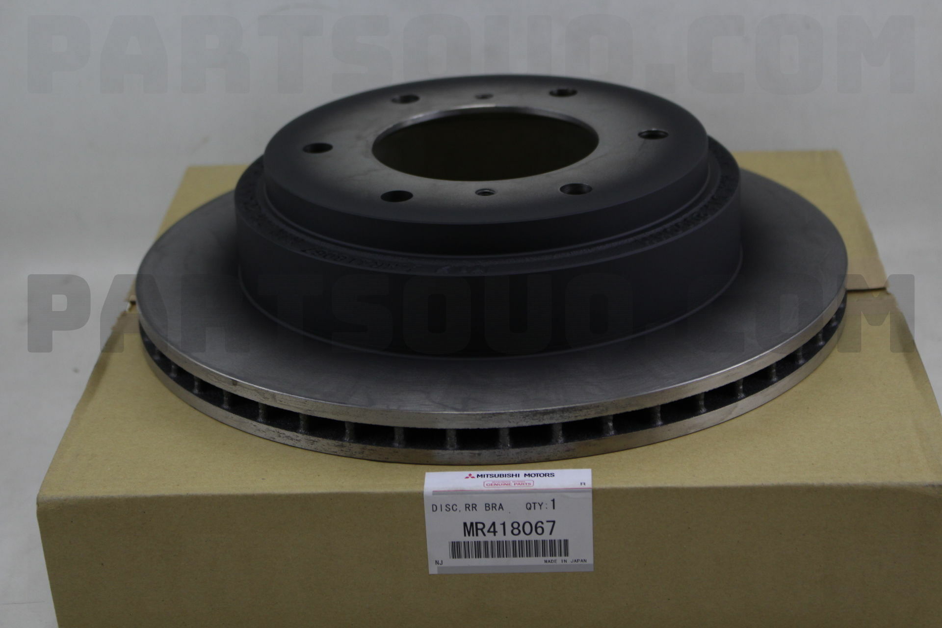 DISQUE DE FREIN MITSUBISHI RR DID,PAJIRO SD4307 MR418067