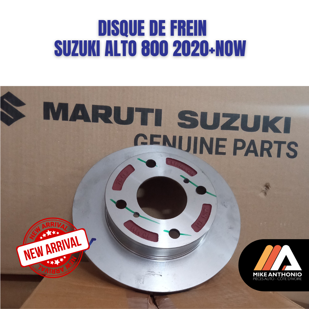 DISQUE DE FREIN  SUZUKI ALTO 800 2020+NOW