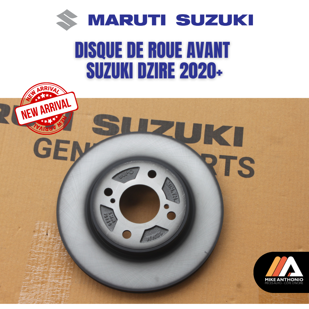 DISQUE DE ROUE AVANT SUZUKI DZIRE 2020+/ BRAKE DISC SUZUKI DZIRE FRONT