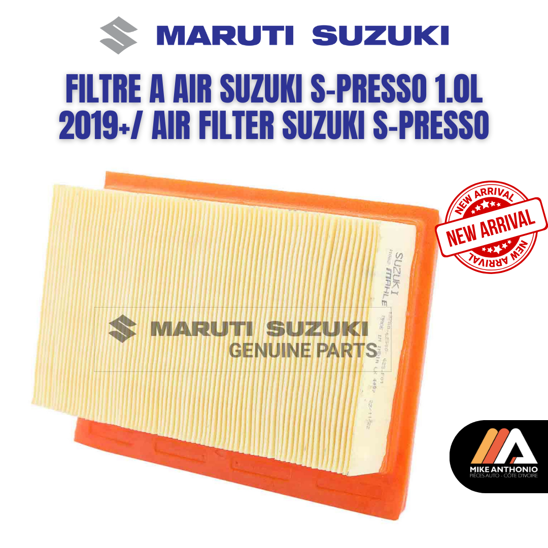 FILTRE A AIR SUZUKI S-PRESSO 1.0L 2019+/ AIR FILTER SUZUKI S-PRESSO