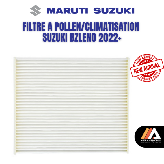 FILTRE A POLLEN/CLIMATISATION SUZUKI BZLENO 2022+/ AC FILTER SUZUKI BALENO