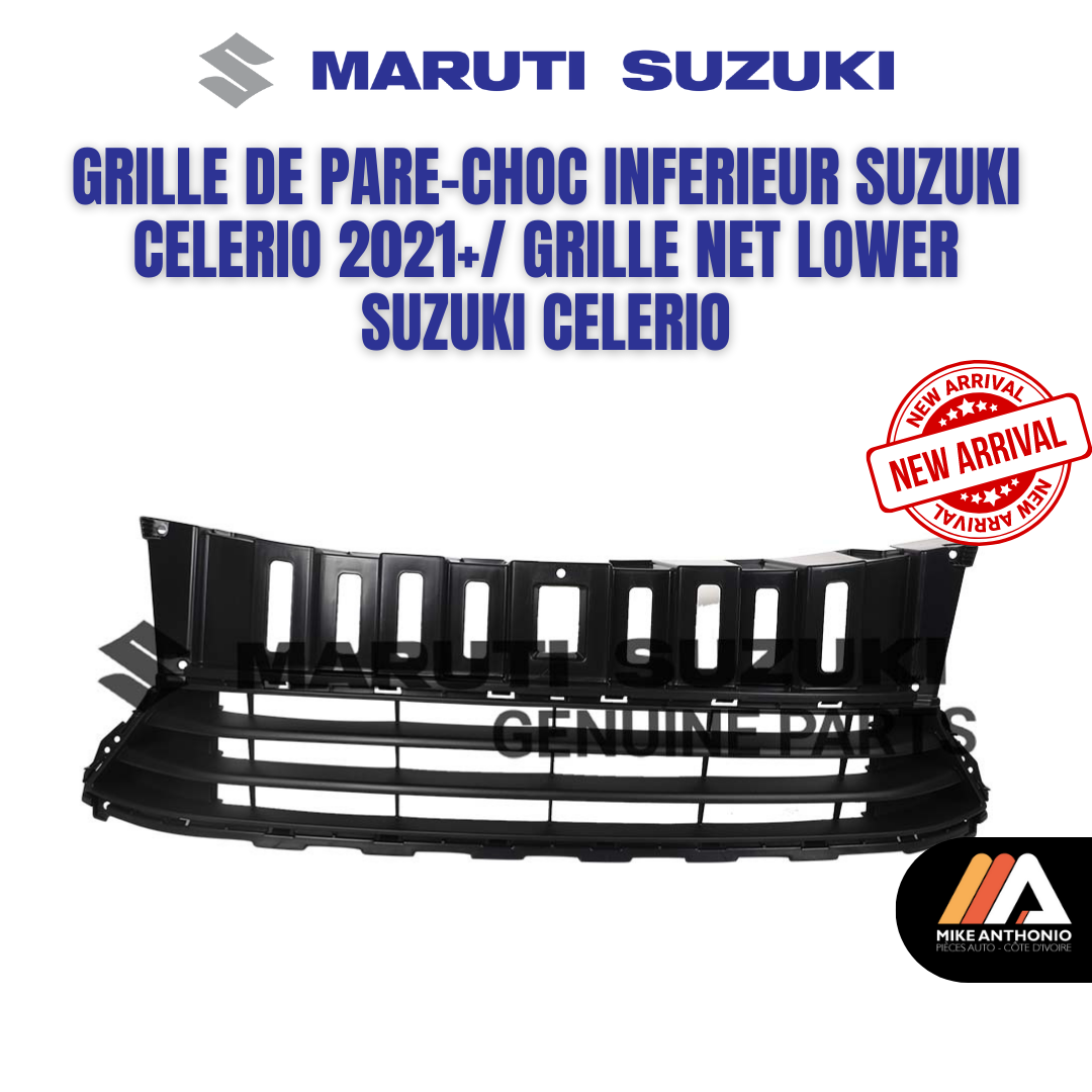 GRILLE DE PARE-CHOC INFERIEUR SUZUKI CELERIO 2021+/ GRILLE NET LOWER SUZUKI CELERIO