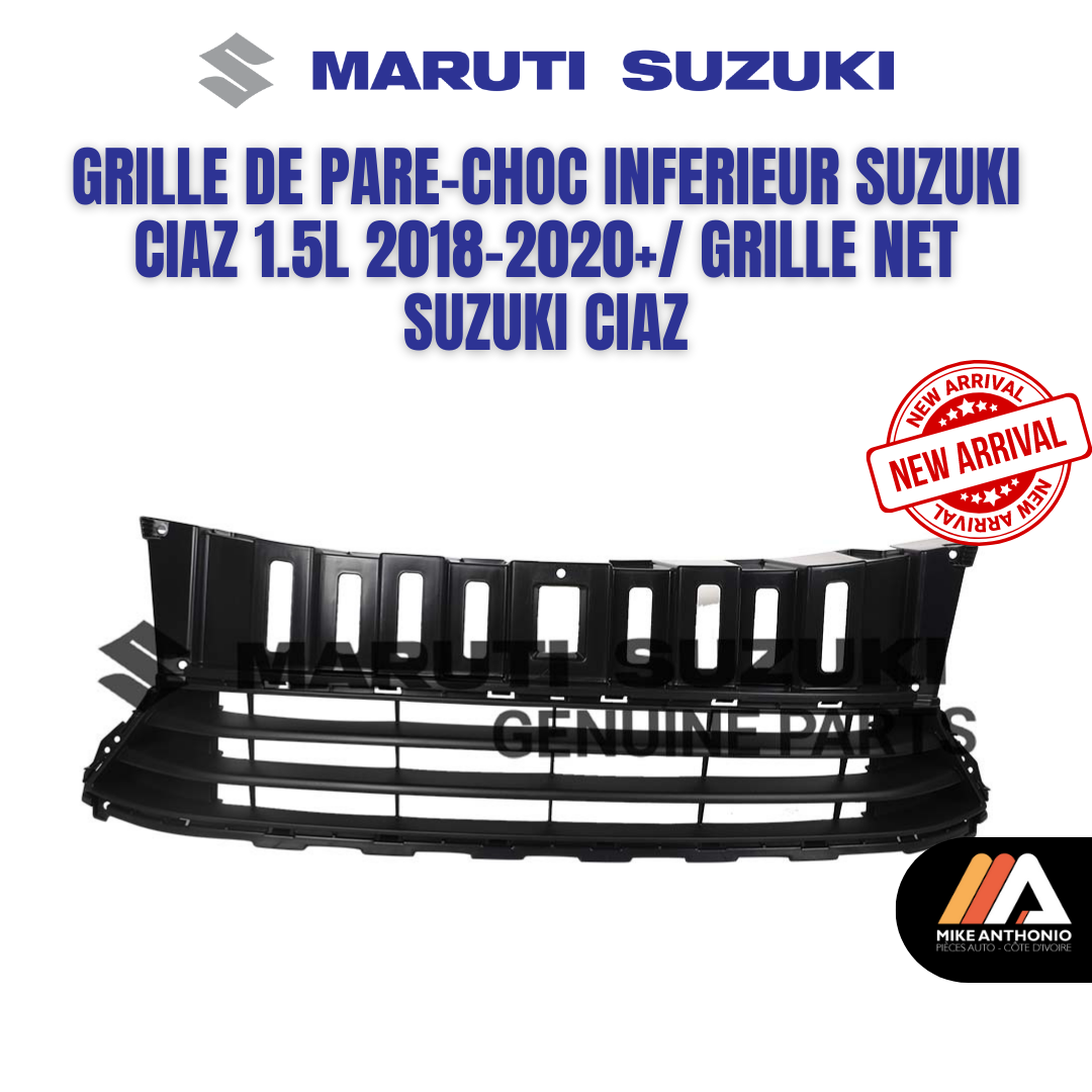 GRILLE DE PARE-CHOC INFERIEUR SUZUKI CIAZ 1.5L 2018-2020+/ GRILLE NET SUZUKI CIAZ