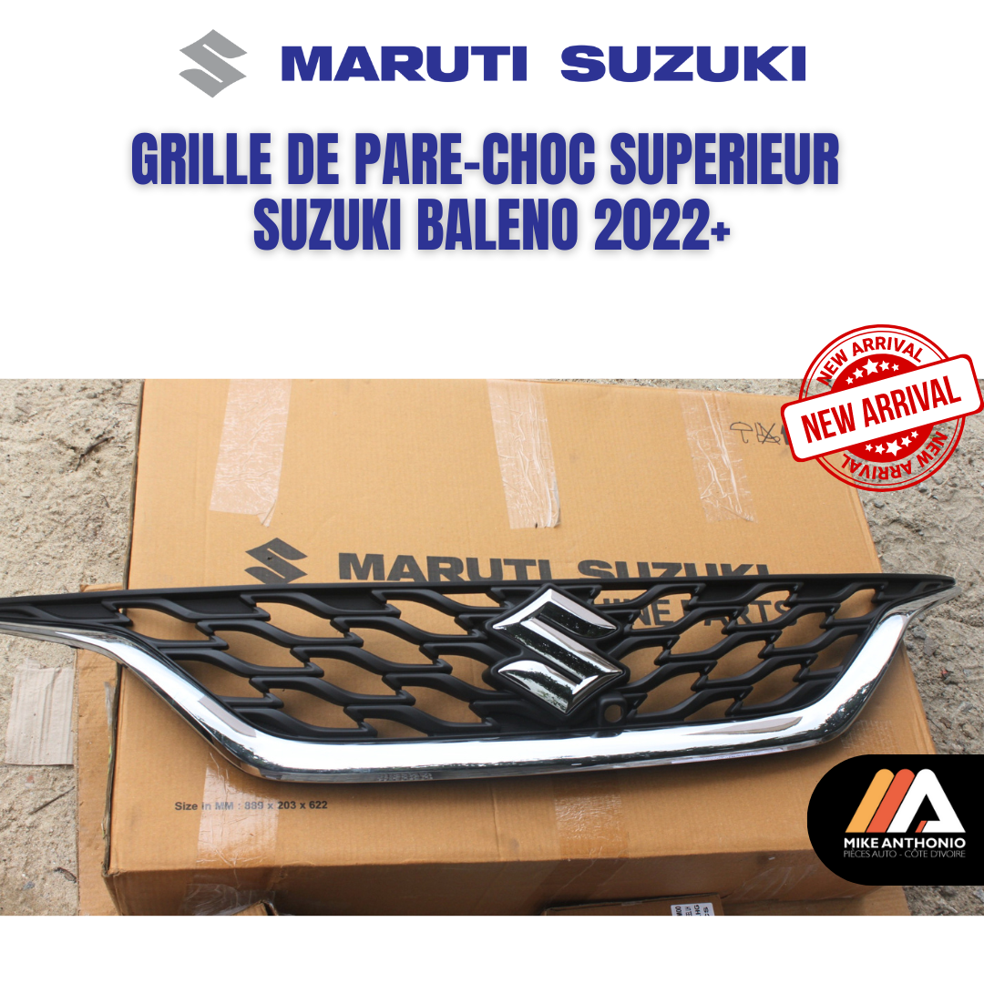 GRILLE DE PARE-CHOC SUPERIEUR SUZUKI BALENO 2022+/ GRILLE NET SUZUKI BALENO