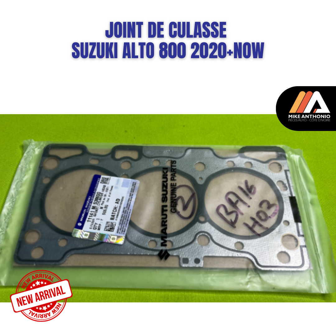 JOINT DE CULASSE SUZUKI ALTO 800 2020+NOW