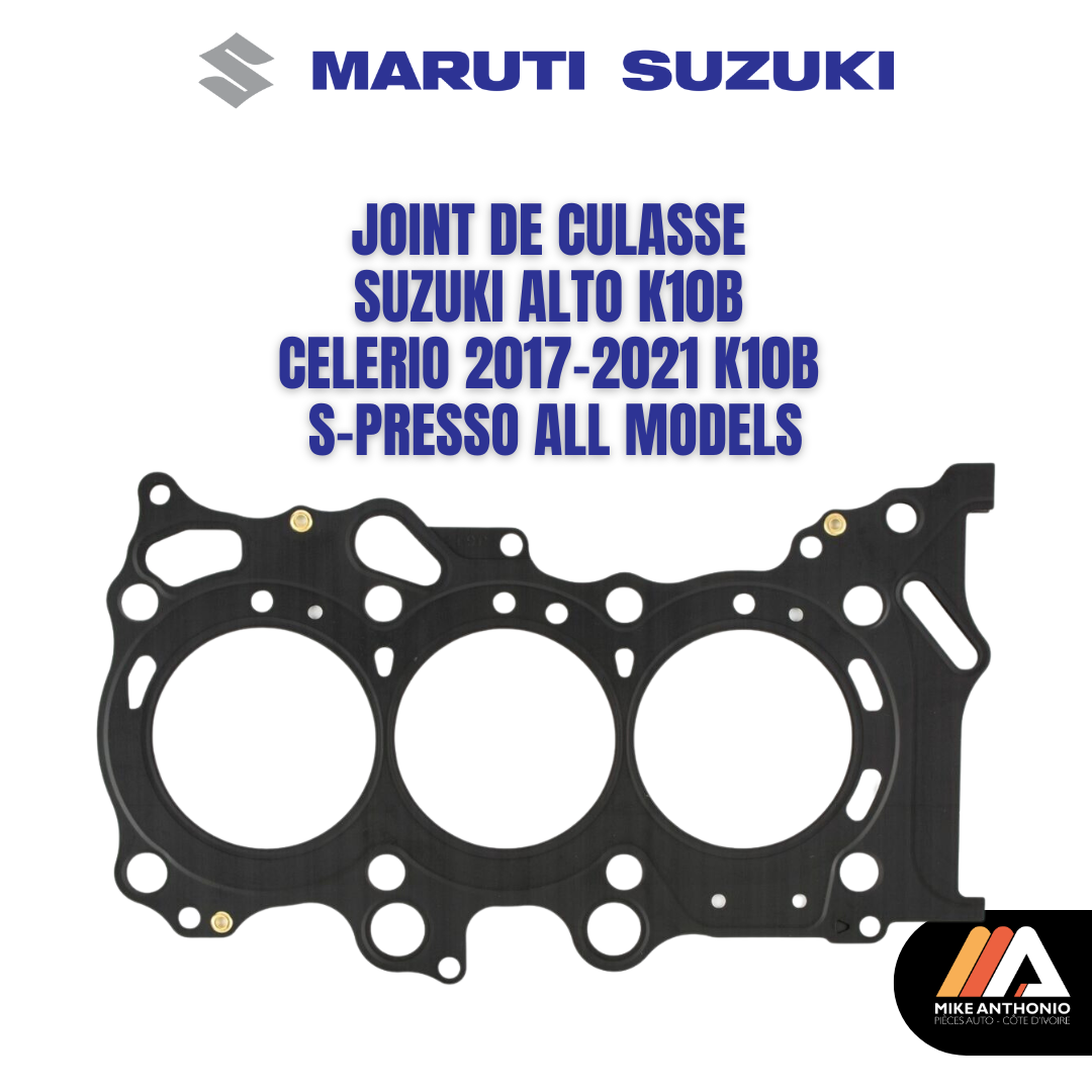 JOINT DE CULASSE SUZUKI ALTO K10B CELERIO 2017-2021 K10B S-PRESSO ALL MODELS