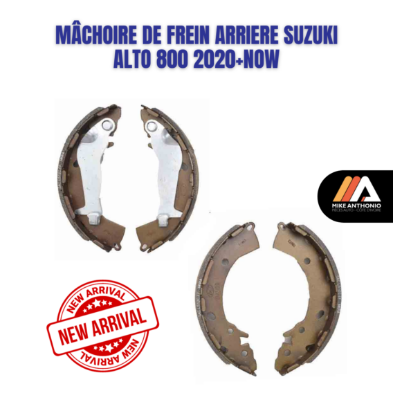 MÂCHOIRE DE FREIN ARRIERE SUZUKI ALTO 800 2020+NOW