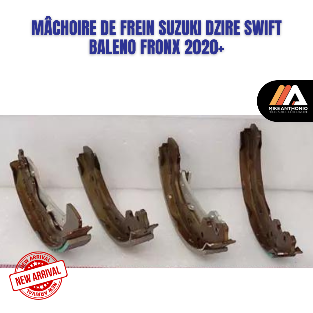 MÂCHOIRE DE FREIN SUZUKI DZIRE SWIFT BALENO FRONX 2020+