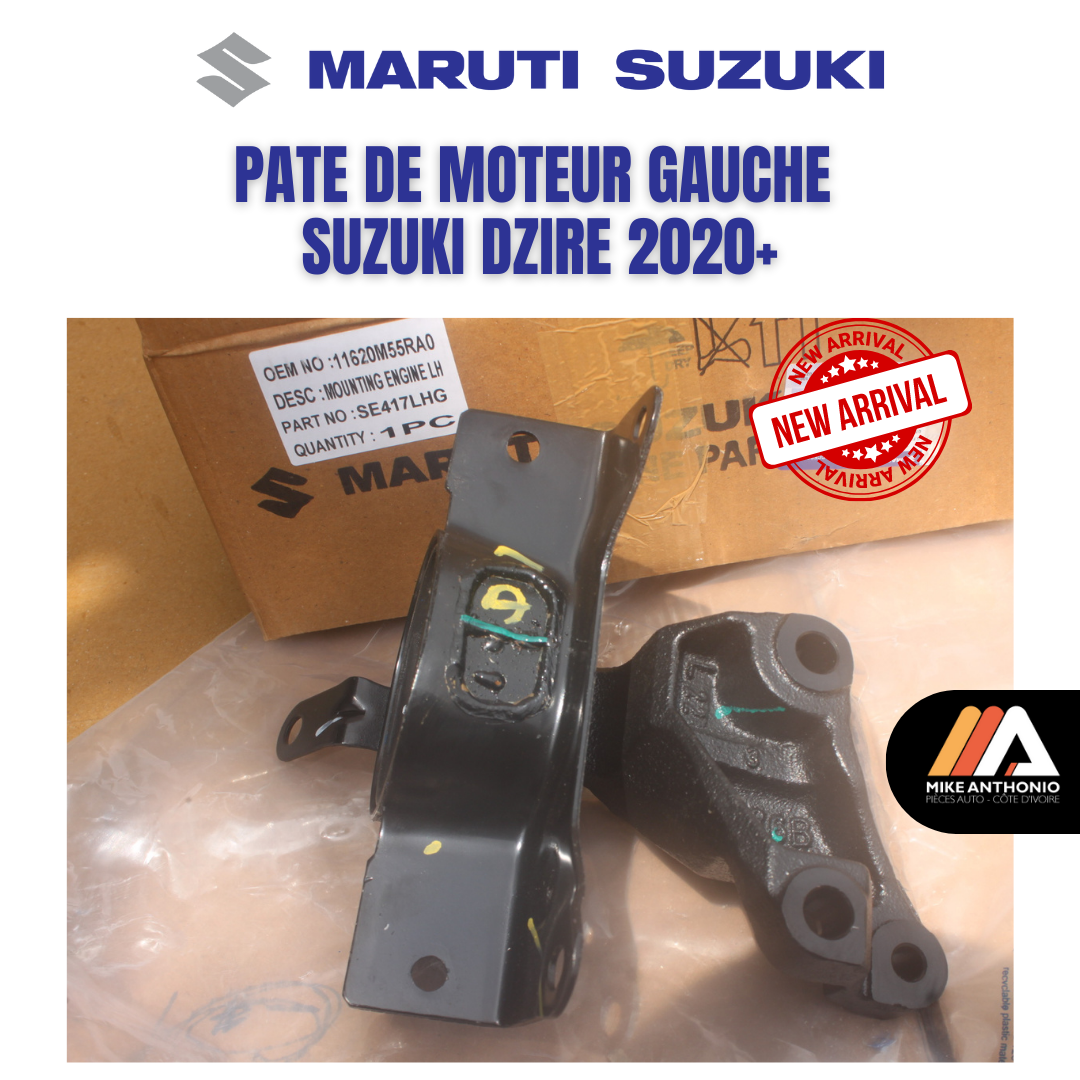 PATE DE MOTEUR GAUCHE SUZUKI DZIRE 2020+/ ENGINE MOUNTING SUZUKI DZIRE LH