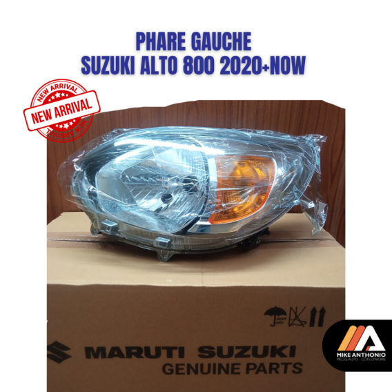 PHARE GAUCHE SUZUKI ALTO 800 2020+NOW