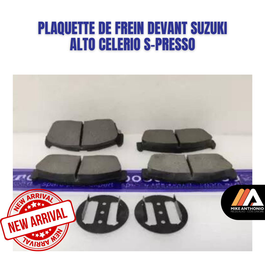 PLAQUETTE DE FREIN DEVANT SUZUKI ALTO CELERIO S-PRESSO