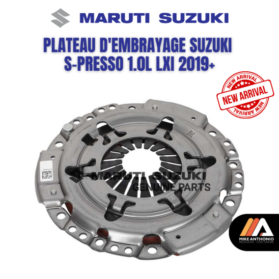 PLATEAU D’EMBRAYAGE SUZUKI S-PRESSO 1.0L VXI 2019+/ CLUTCH COVER SUZUKI S-PRESSO