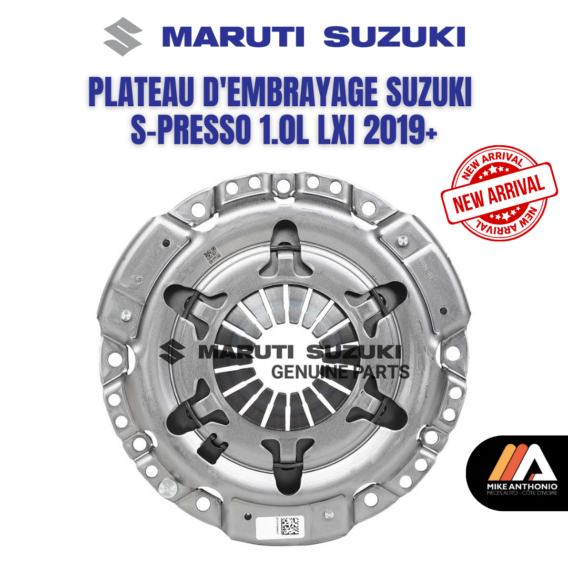 PLATEAU D’EMBRAYAGE SUZUKI S-PRESSO 1.0L LXI 2019+/ CLUTCH COVER SUZUKI S-PRESSO