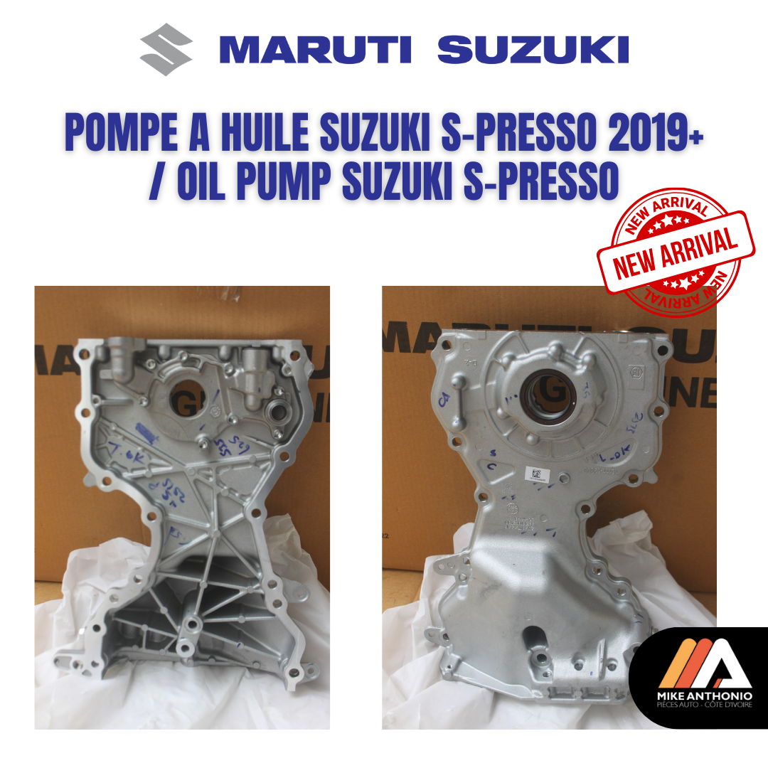 POMPE A HUILE SUZUKI S-PRESSO 2019+/ OIL PUMP SUZUKI S-PRESSO