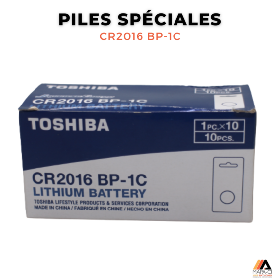 Piles Toshiba CR2016