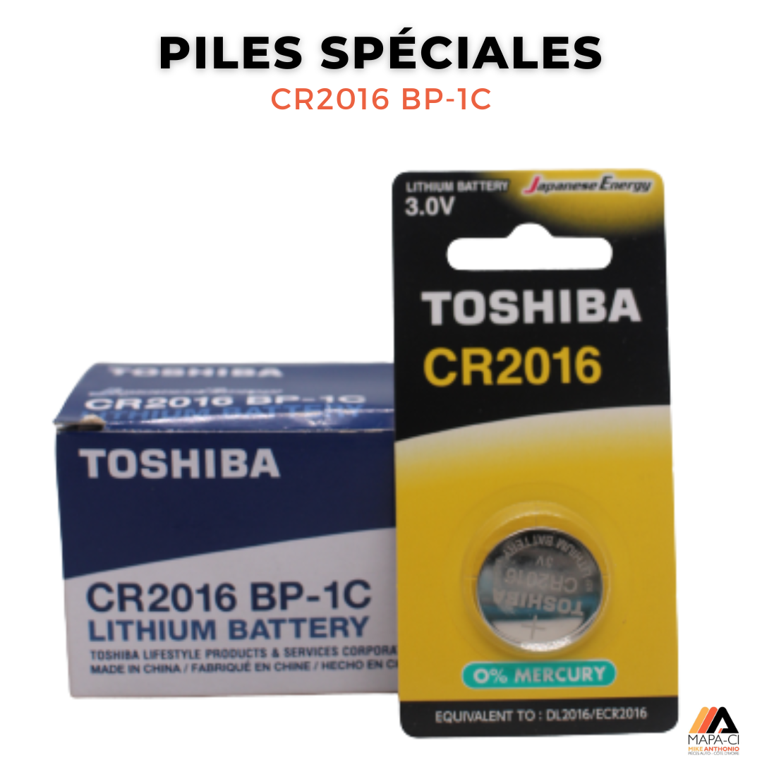CR2016 Toshiba Lifestyle Products, Battery Products