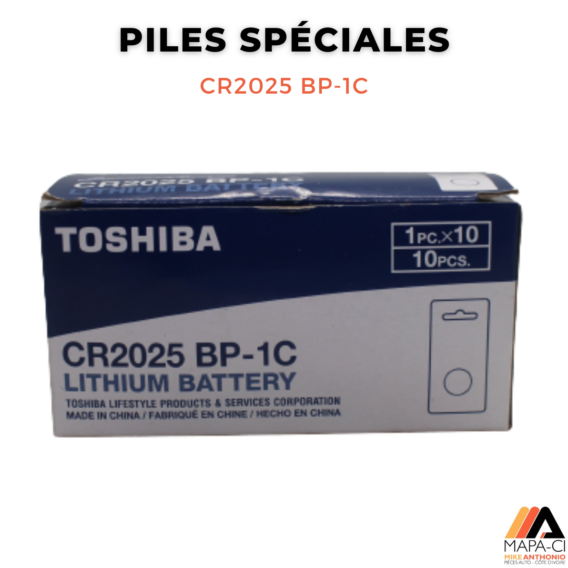 Piles Toshiba CR2025