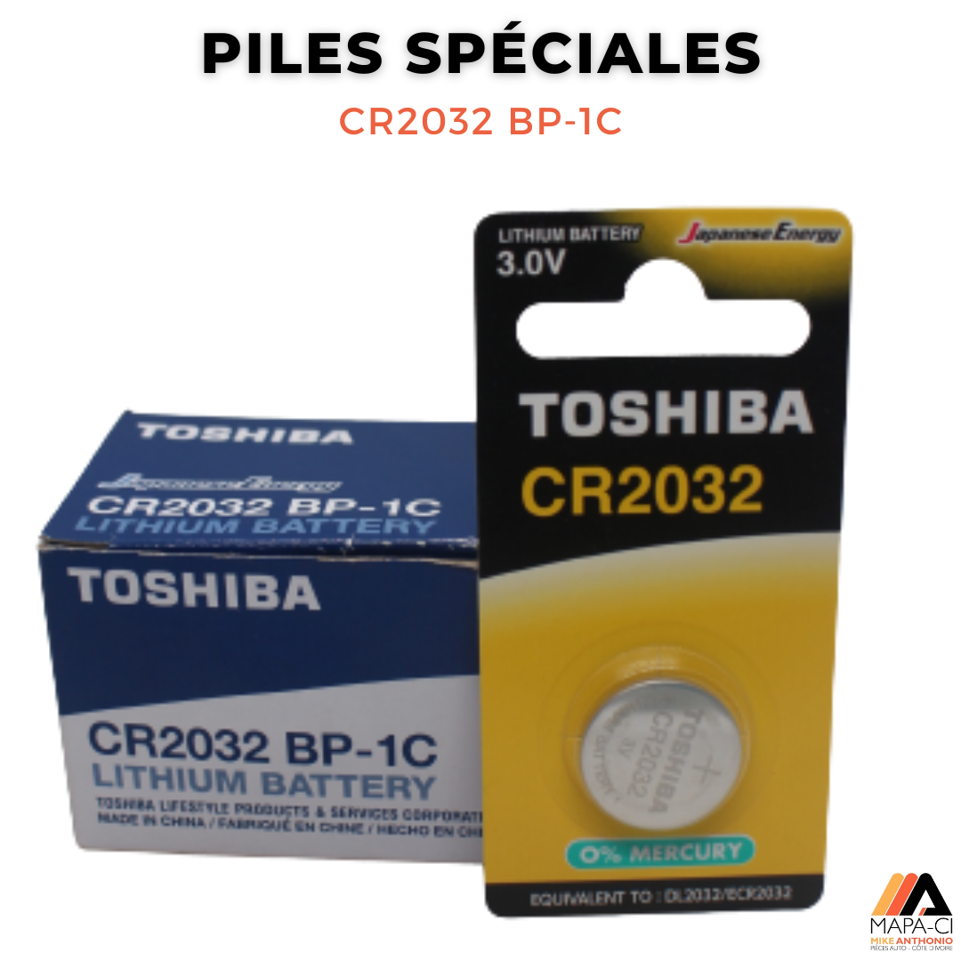 Piles Toshiba CR2032