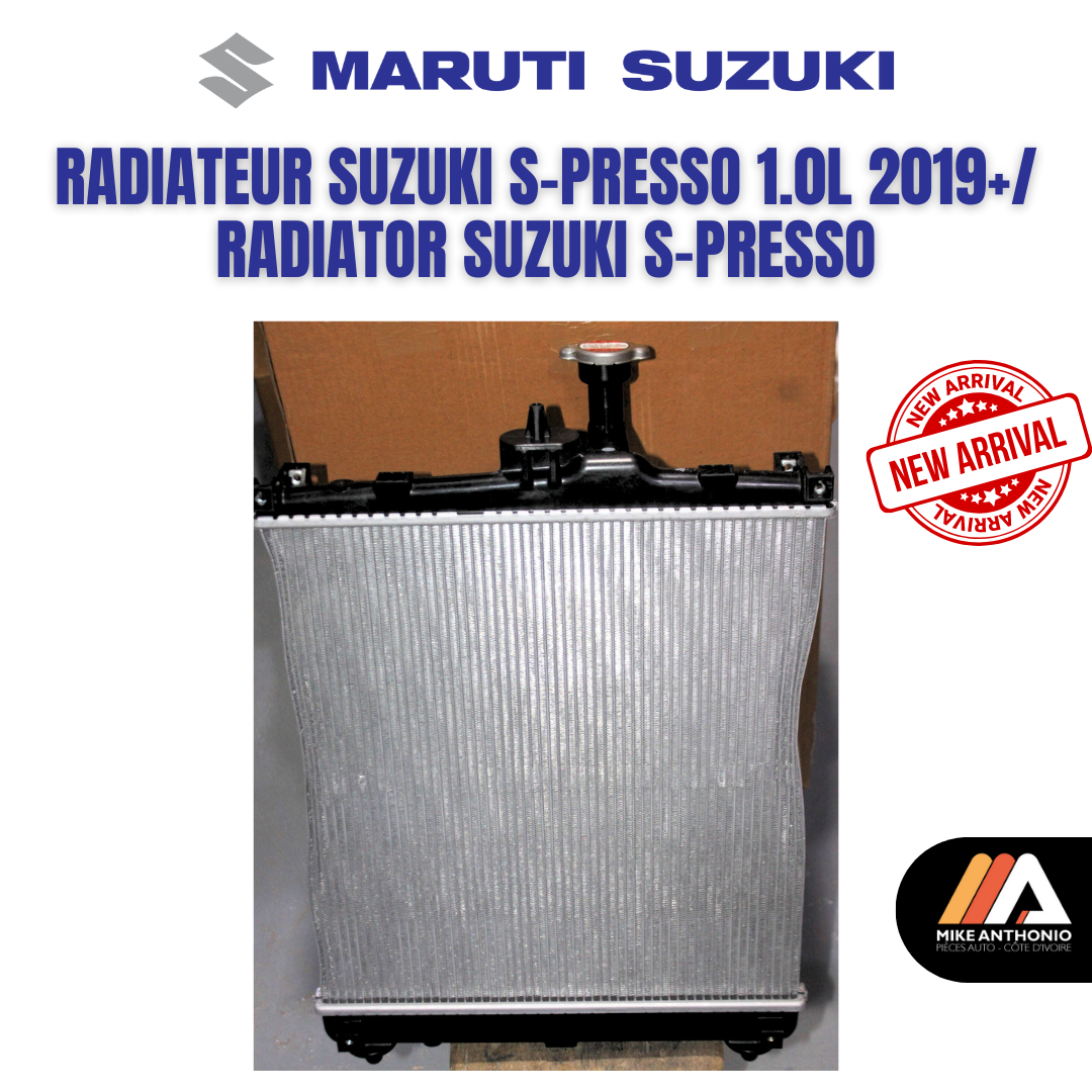 RADIATEUR SUZUKI S-PRESSO 1.0L 2019+/ RADIATOR SUZUKI S-PRESSO