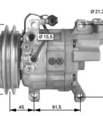 COMPRESSEUR NISSAN X-TRAIL 92610-5M30A